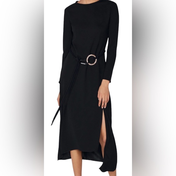 Zara Dresses & Skirts - Zara Woman Black Long Sleeve Dress